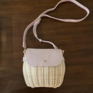 Wicker Basket Purse